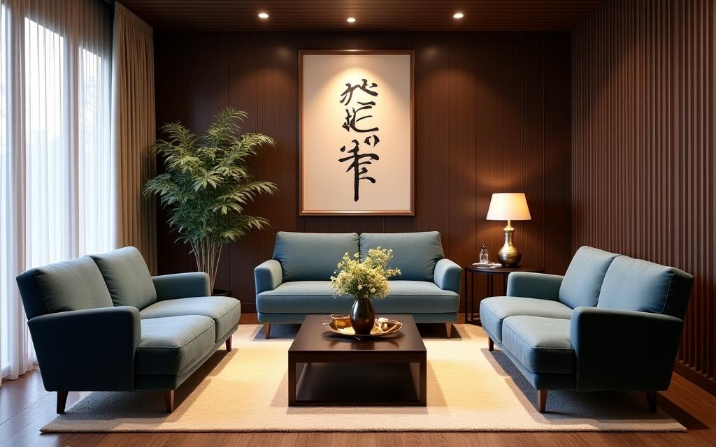 横浜パートナーズ法律事務所の格調高い待合室